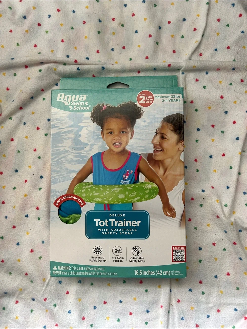 Aqua Swim & School Deluxe Tot Trainer - Green